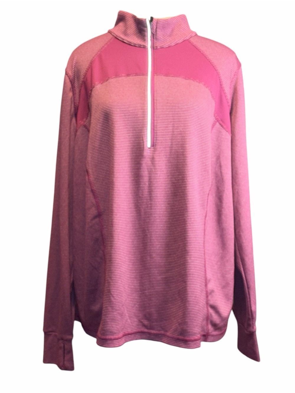 Xersion Purple Half-Zip Pullover Sweatshirt